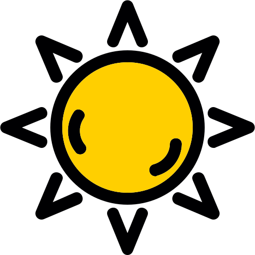 sol icono gratis