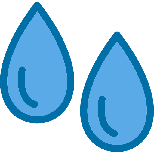 gotas de agua icono gratis