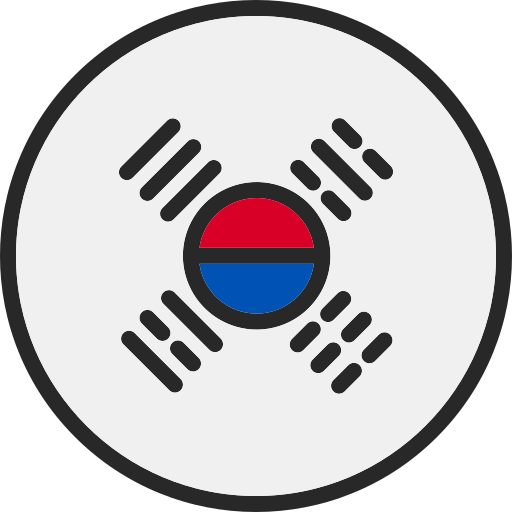 corea del sur icono gratis