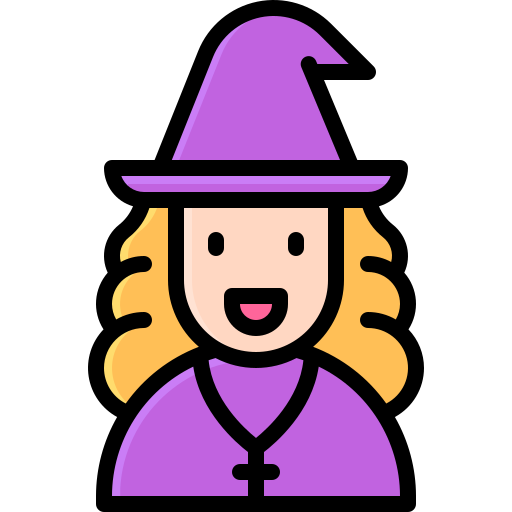 sorcière Icône gratuit