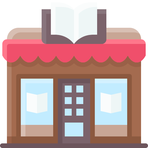 librería icono gratis