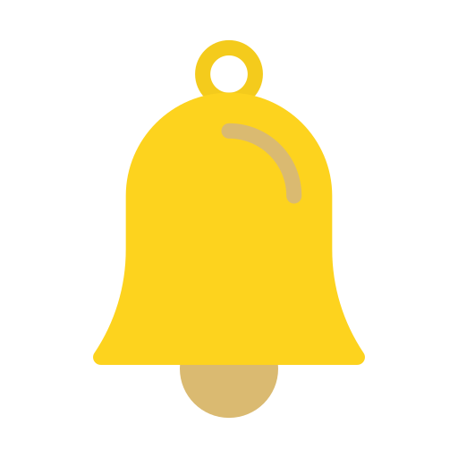 Notification bell Generic Flat icon