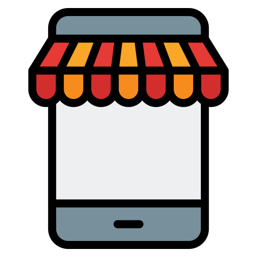 tienda en línea icono gratis