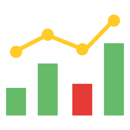 Stats - free icon