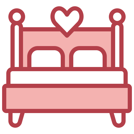 cama matrimonial icono gratis