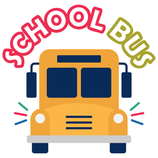 School bus Stickers - Free transport Stickers