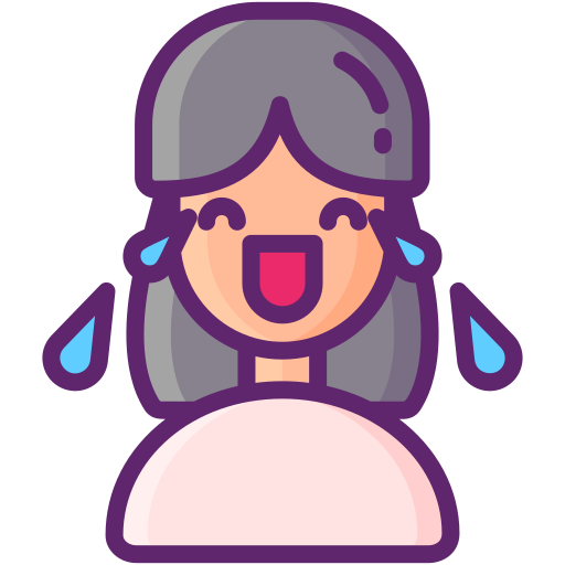 Laugh - free icon