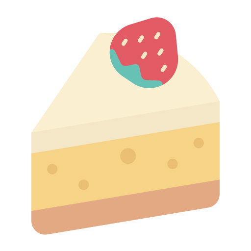 Strawberry cake - Free food and restaurant icons