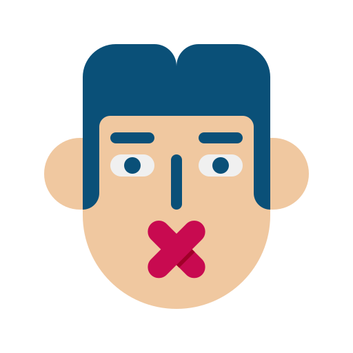 Quiet free icon Quiet free icon