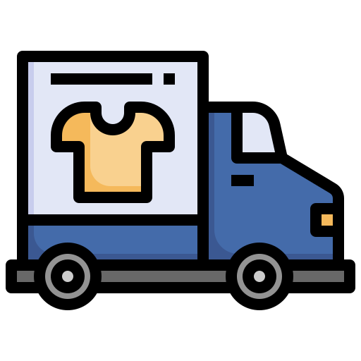 camión icono gratis