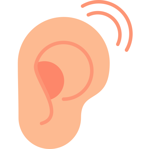 Hearing Generic Flat icon