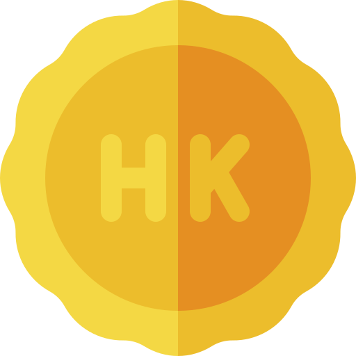 dolar de hong kong icono gratis