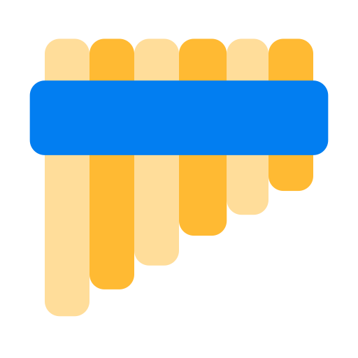 Pan flute free icon