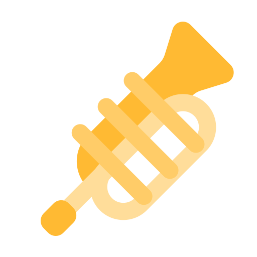 trompeta icono gratis