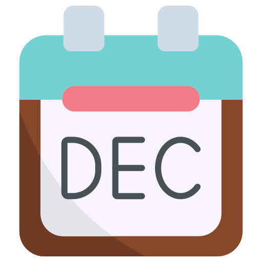 December Generic Flat icon