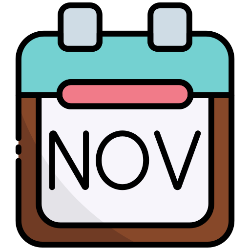 noviembre icono gratis