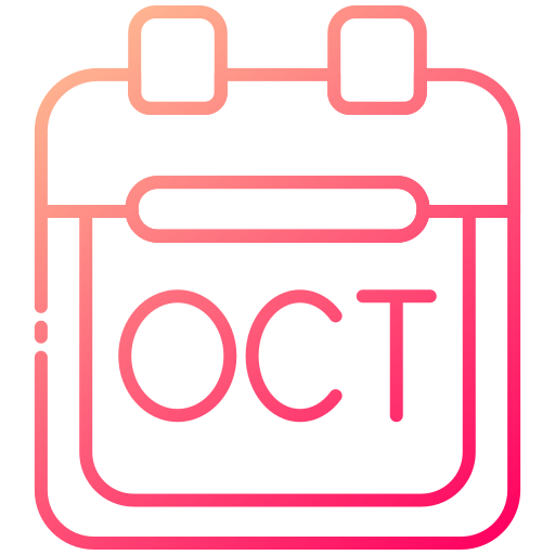 octubre icono gratis