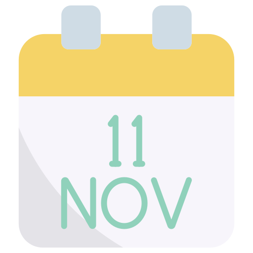 noviembre icono gratis