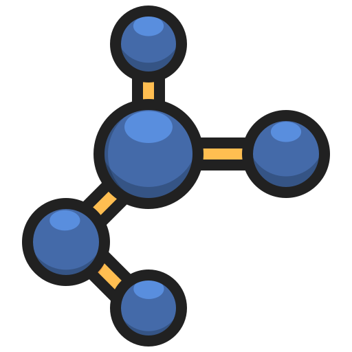 Molecule free icon Molecule free icon