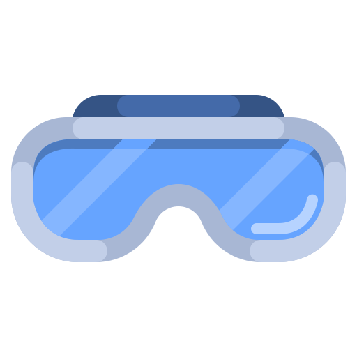 lentes de seguridad icono gratis