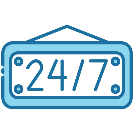 24-7 kostenlos Icon