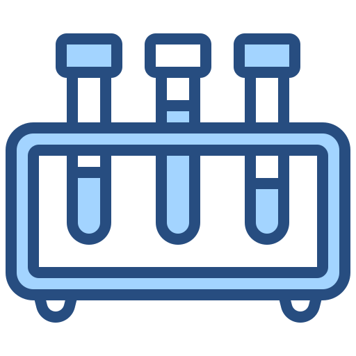 Test tube Generic Blue icon