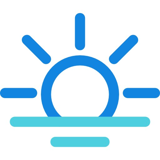 Sun Kiranshastry Lineal Blue icon