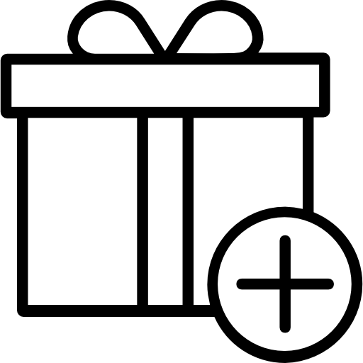Gift free icon
