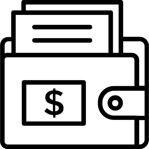 지갑 무료 아이콘