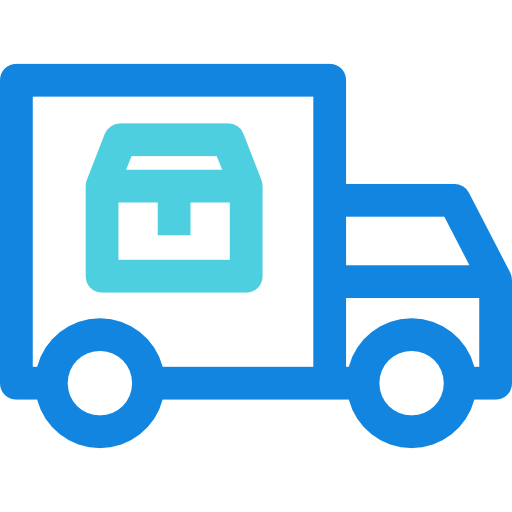 Delivery Kiranshastry Lineal Blue icon