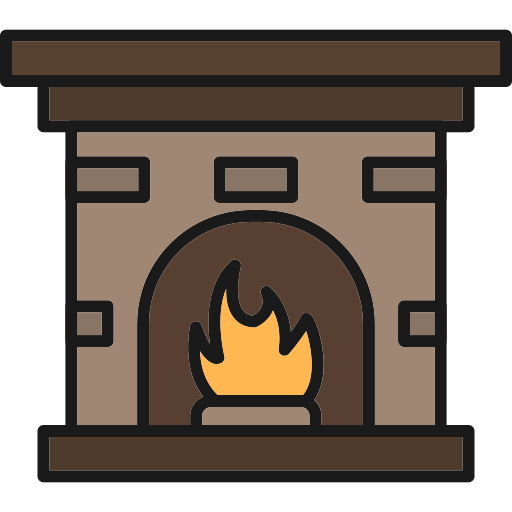 chimenea icono gratis