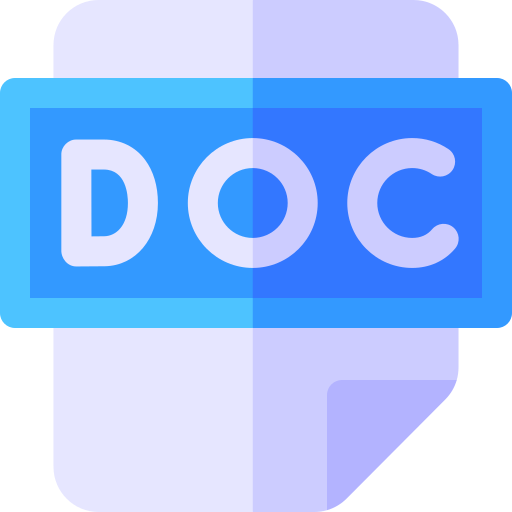 Doc file - free icon