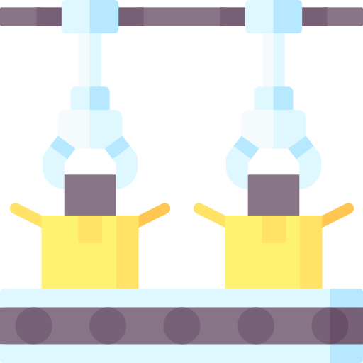 producción icono gratis