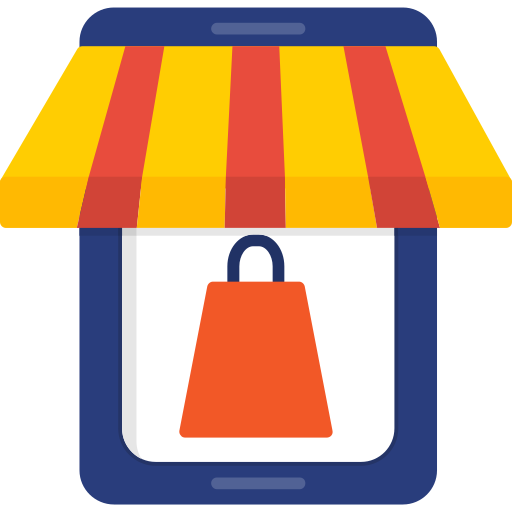 tienda online icono gratis