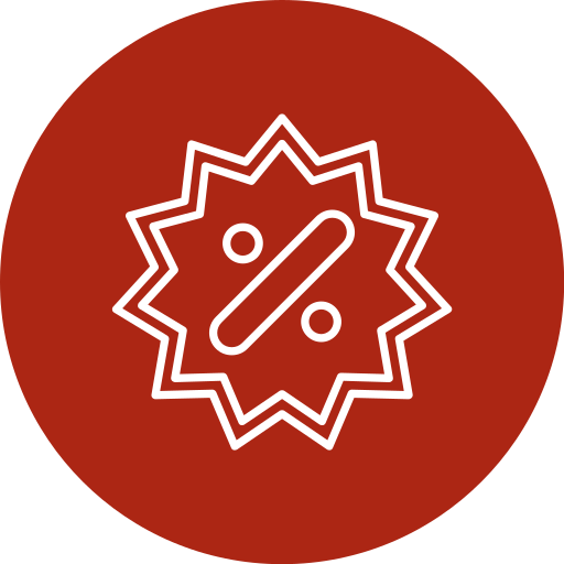 Discount free icon