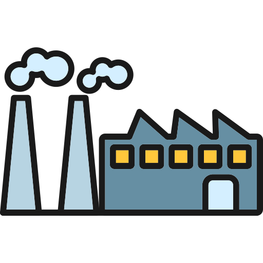 Factory free icon Factory free icon