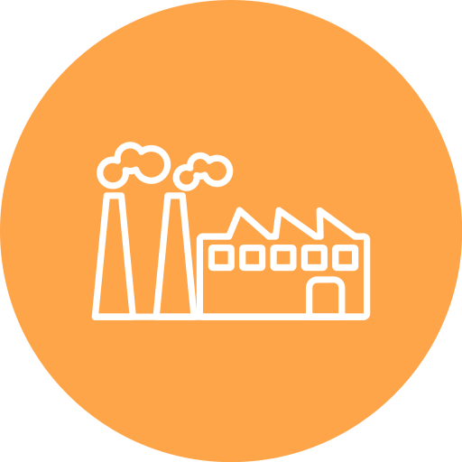 Factory Generic Flat icon