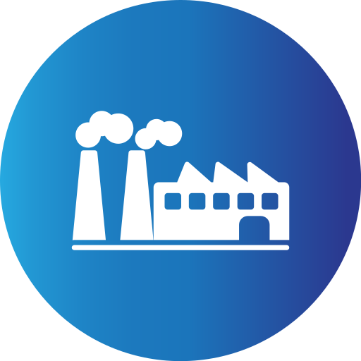 Factory Generic Blue icon