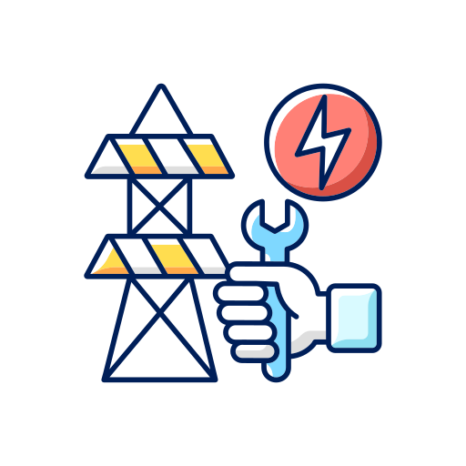 Electricity Generic Color Omission icon