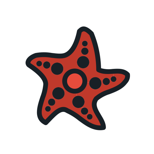 estrella de mar icono gratis