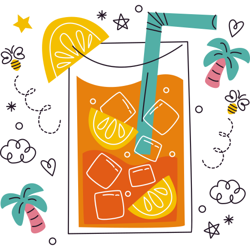 Cocktail free sticker Cocktail free sticker