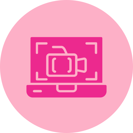 camara de video icono gratis