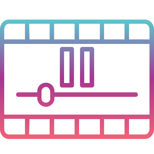 lecteur vidéo Icône gratuit