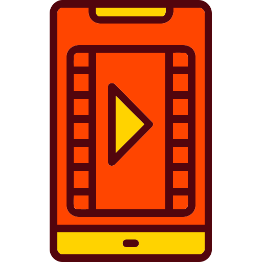 Video player Generic Outline Color icon