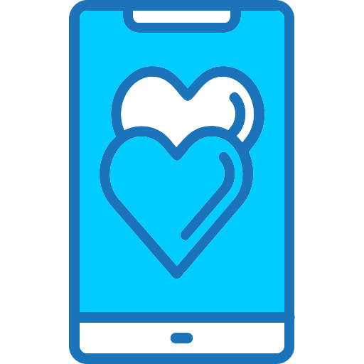 Heart Generic Blue icon