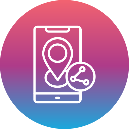 Share location free icon Share location free icon