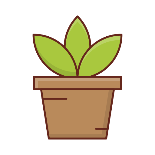 Plant pot Generic Outline Color icon