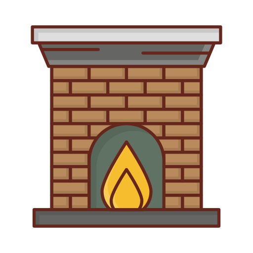 chimenea icono gratis