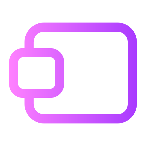 Wallet Generic Gradient icon