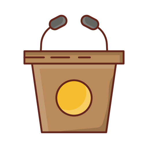 conferencia icono gratis